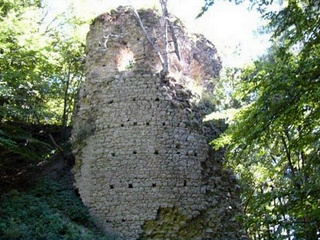 Zřícenina hradu Kynžvart