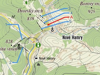 Skiareál Nové Hamry