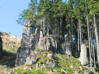 Skalní město Stříbrná